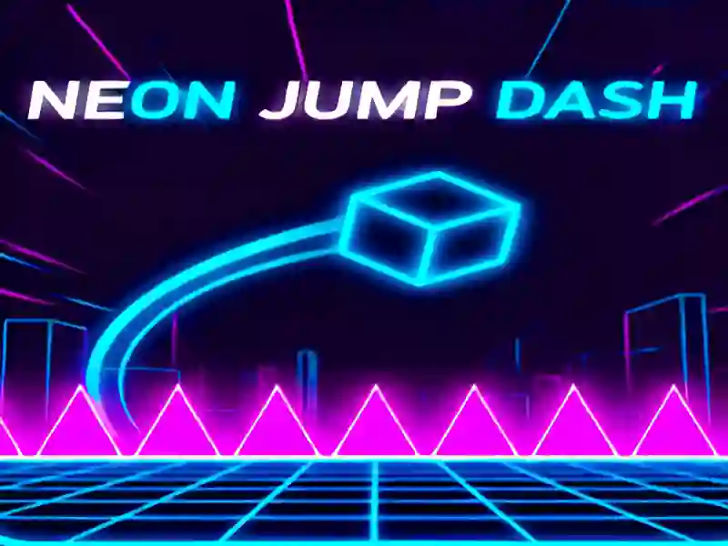 Neon Jump Dash — free online game