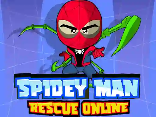 Spidey Man Rescue Online — لعبة مجانية اون لاين