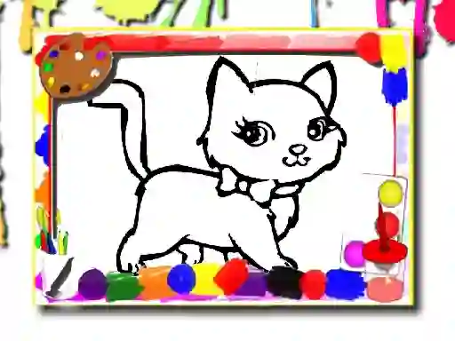 Гаме Sweet Cats Coloring онлајн