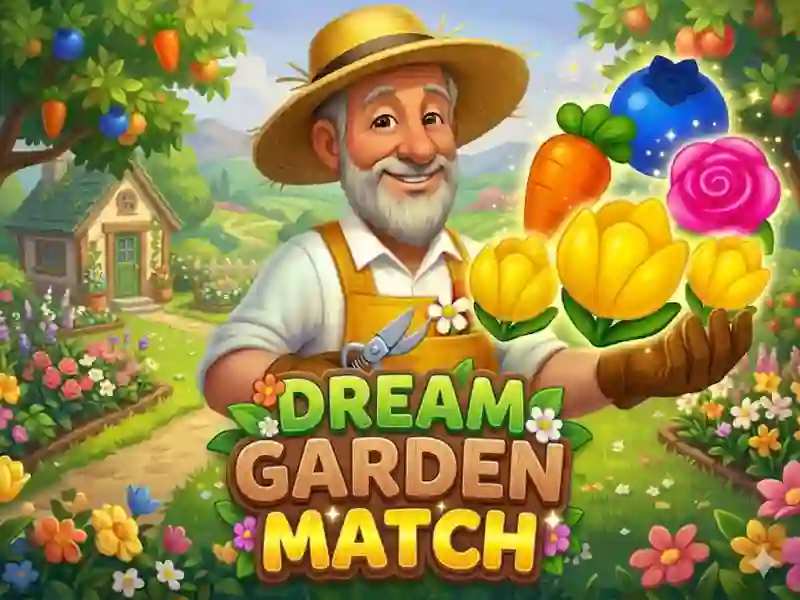 Match Dream Garden — free online game