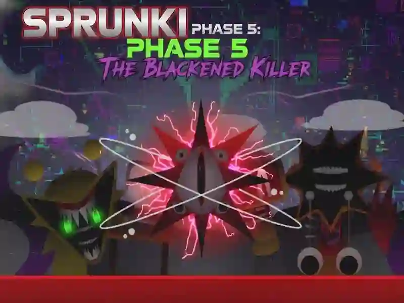 Sprunki Phase 5: The Blackened Killer — free online game