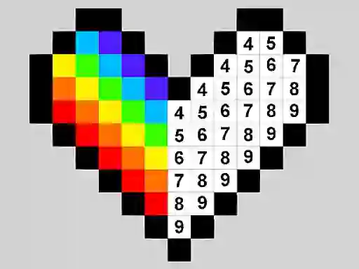 Pixel By Numbers — free online game