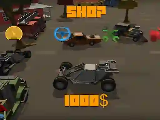 Police Car Town Chase — free online game