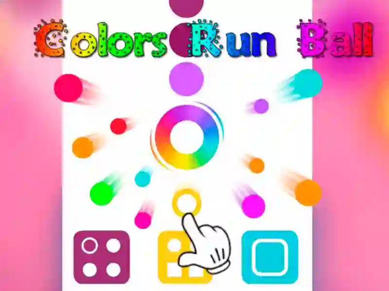 Colors Run Ball — free online game