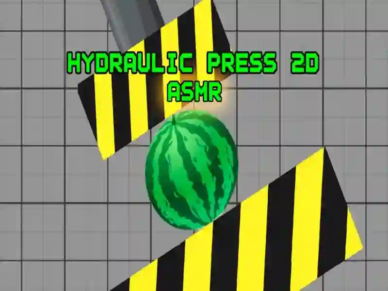 Hydraulic Press 2D ASMR — free online game