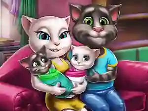 Angela Twins Family Day — free online game
