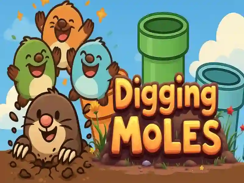 Digging Moles — free online game