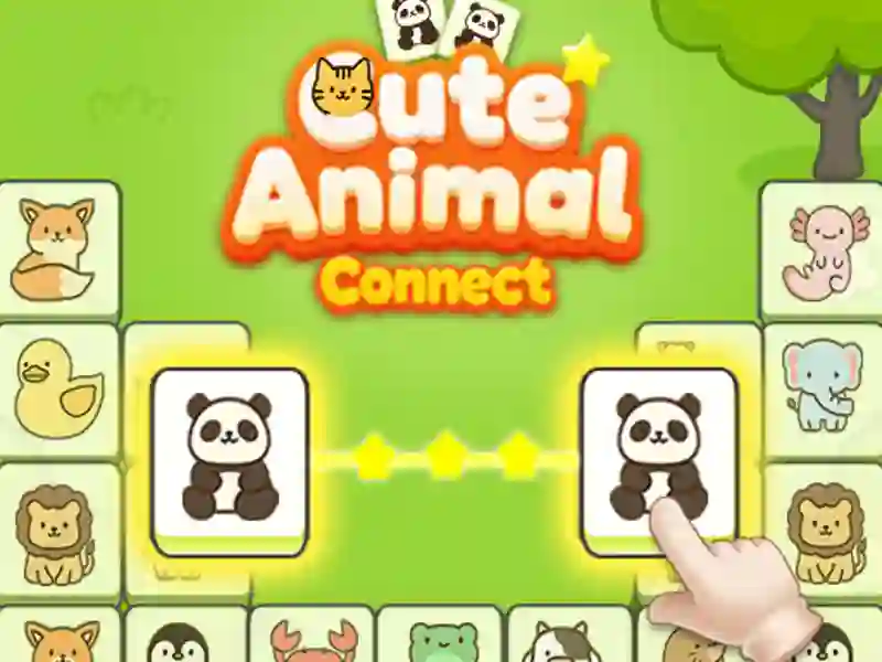 Cute Critters Connect — free online game