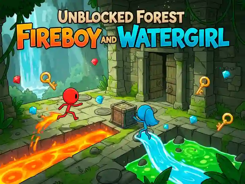 Unblocked Forest Fireboy and Watergirl — free online game
