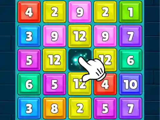 Magnetic Merge Number Master — free online game