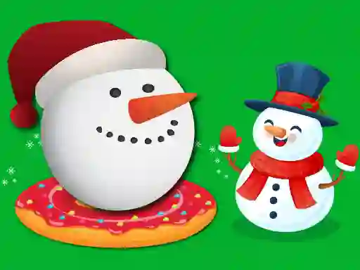 Гаме Flappy Snowball Xmas онлајн