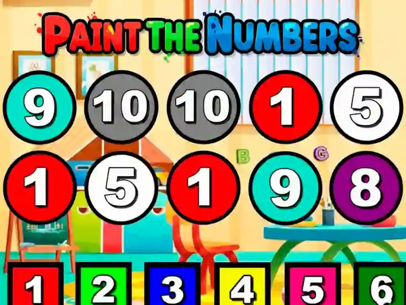 Paint The Numbers — free online game