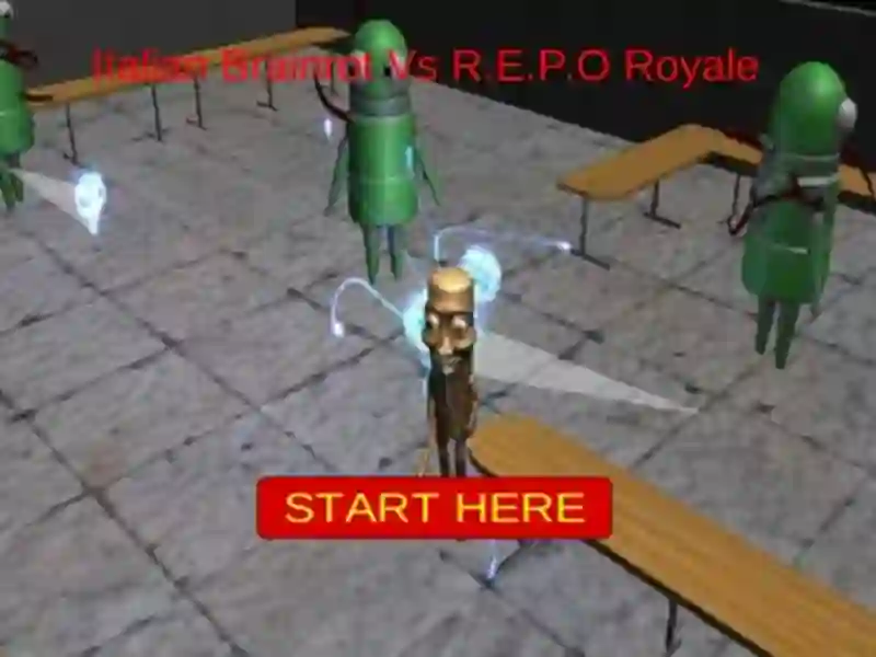 Italian Brainrot VS R.E.P.O Royale — free online game