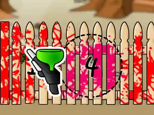 Paint the Fence  — free online game
