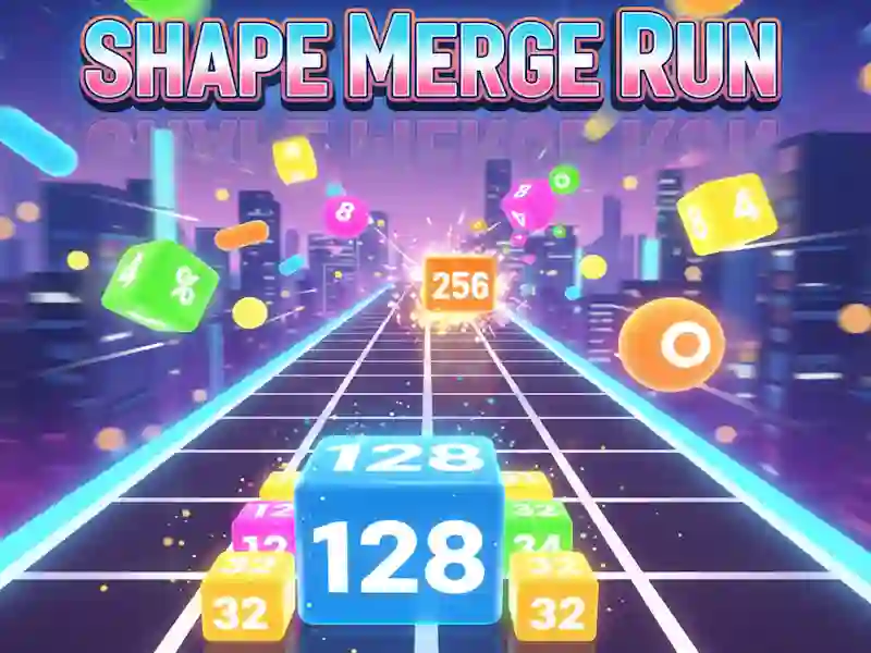 Shape Merge Run — free online game