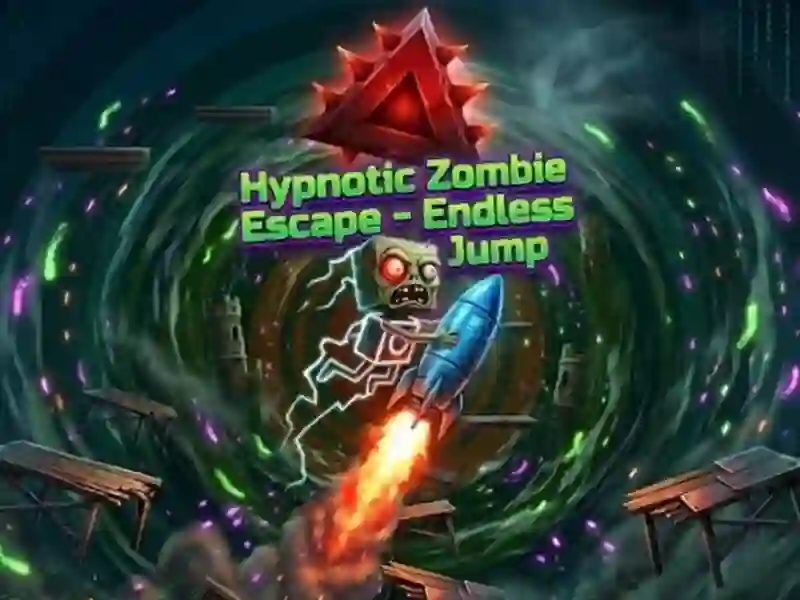 Hypnotic Zombie Escape Endless Jump — free online game