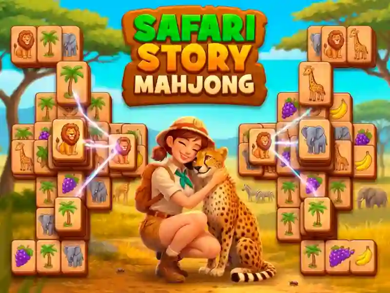 Safari Story Mahjong — free online game