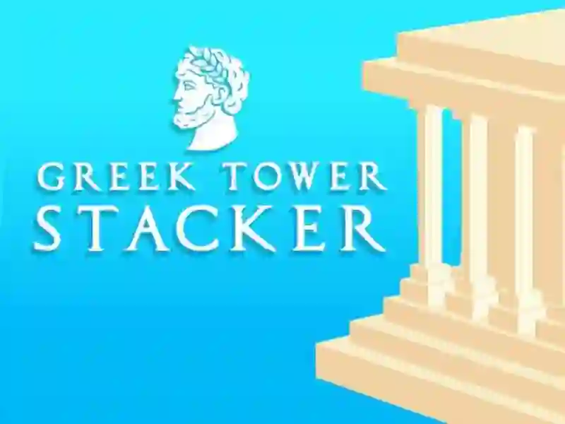 Gêm Greek Tower Stacker ar-lein