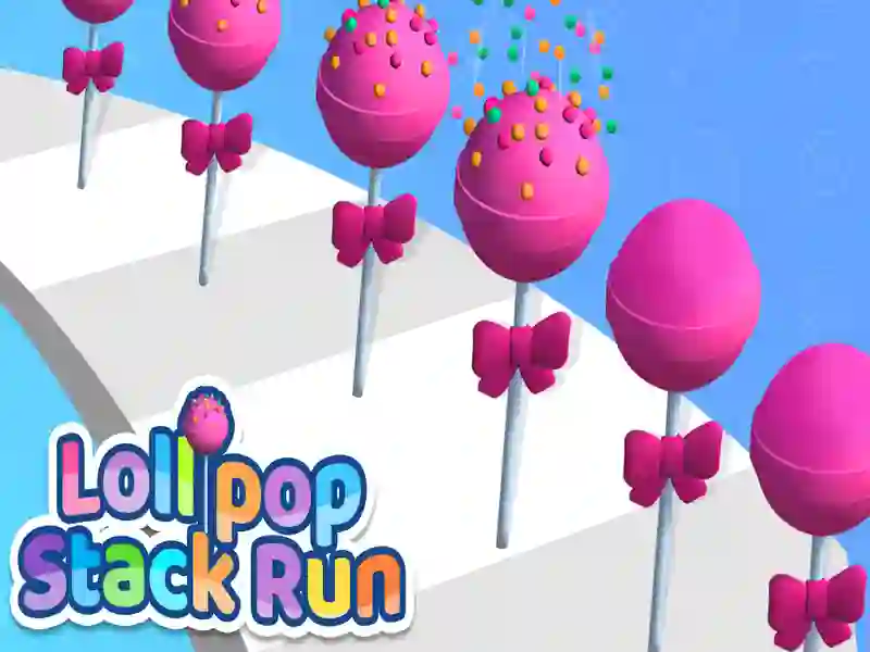 Jwèt Lollipop Stack Run sou entènèt