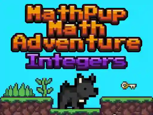 MathPup Math Adventure Integers — free online game