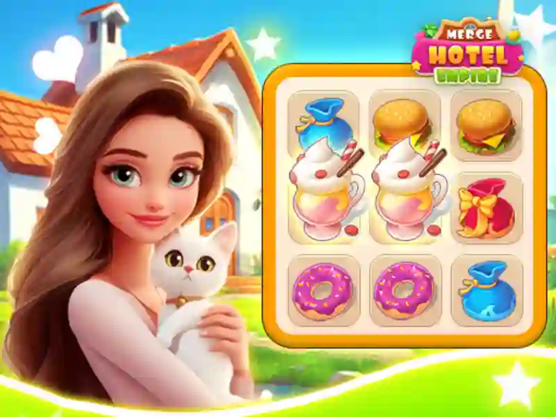 Merge Hotel Empire — free online game
