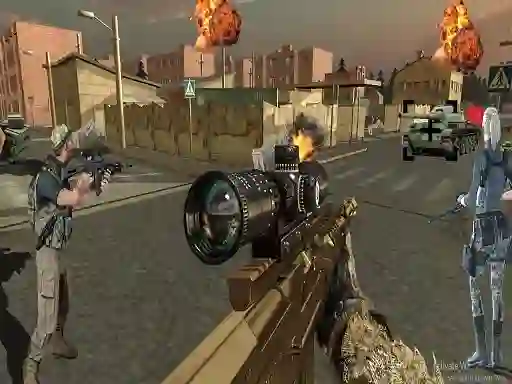 US Army Commando: Elite Commando War — free online game