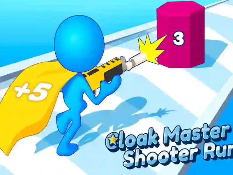 Cloak Master - Shooter Run — free online game