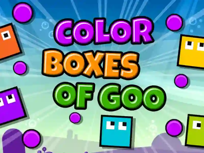 Color Boxes Of Goo — bezmaksas tiešsaistes spēle