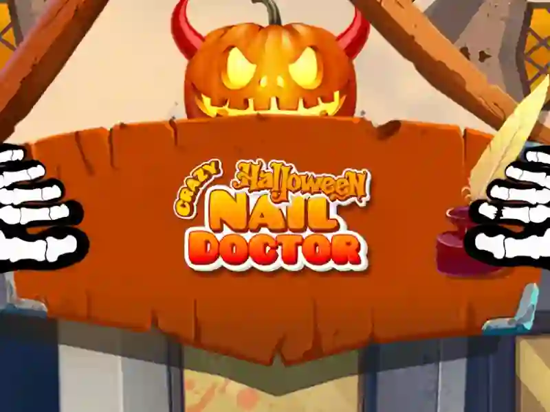 Crazy Halloween Nail Doctor — free online game