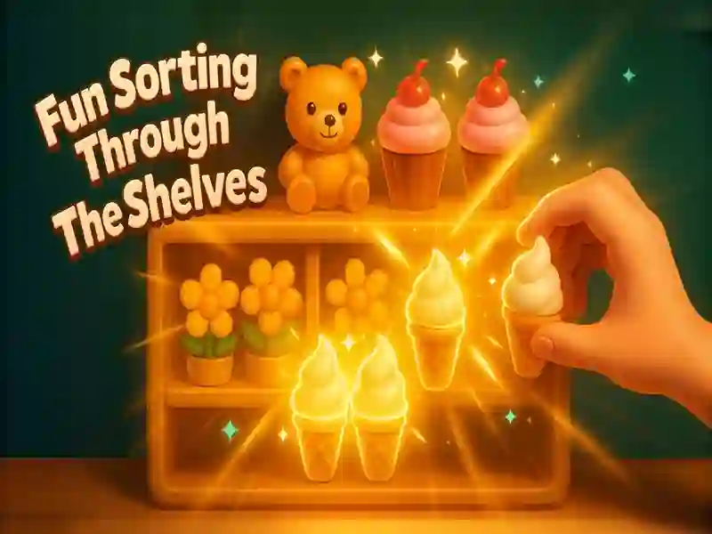 Fun Sorting Through The Shelves — free online game