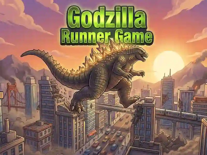 Godzilla Runner Game — free online game