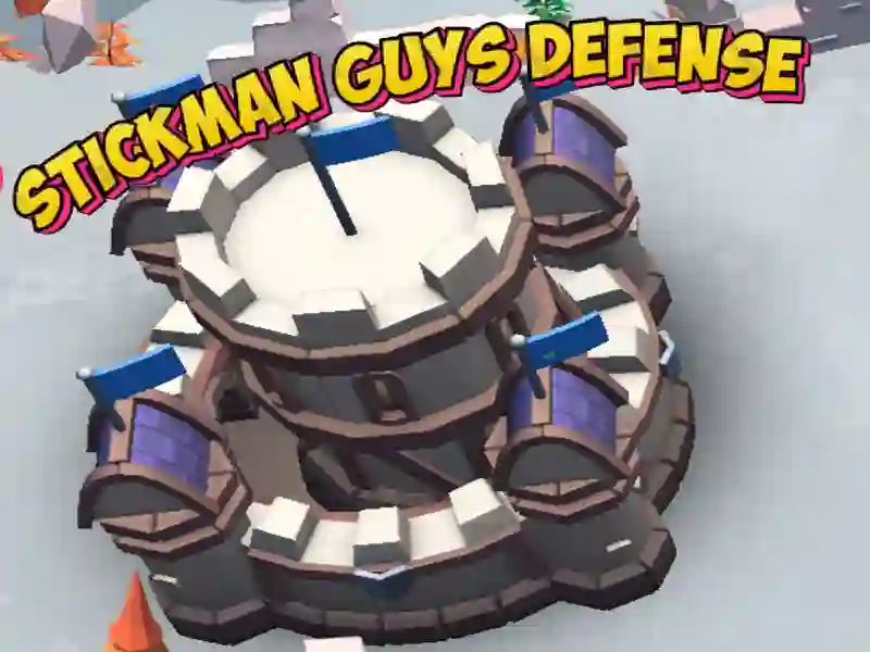 Stickman Guys Defense — free online game