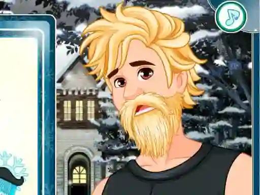 Kristoff Icy Beard Makeover — free online game
