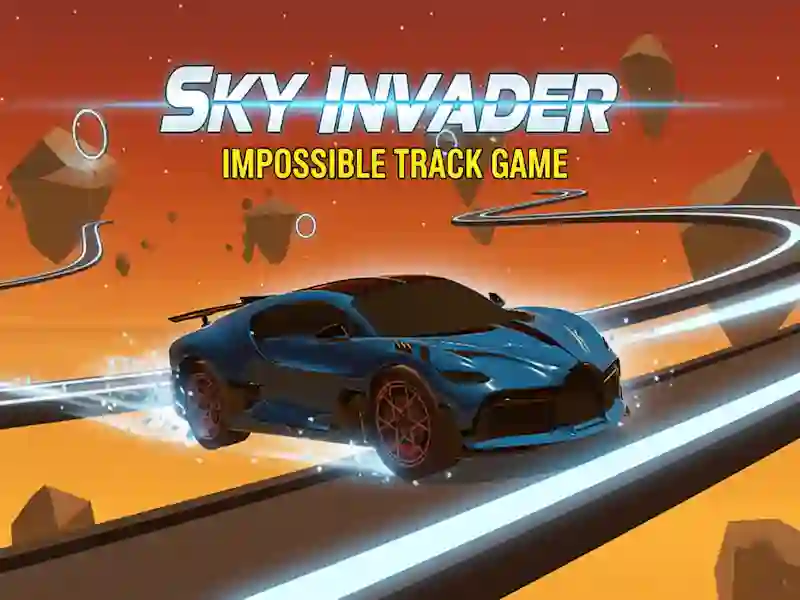 Sky Invader Impossible Track Game — free online game