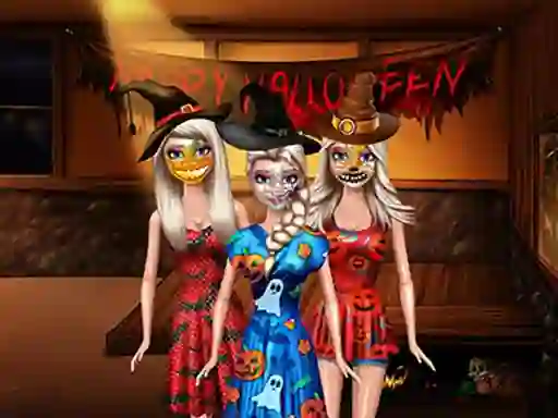 Spooky Halloween Dolls — nemokamas žaidimas internete