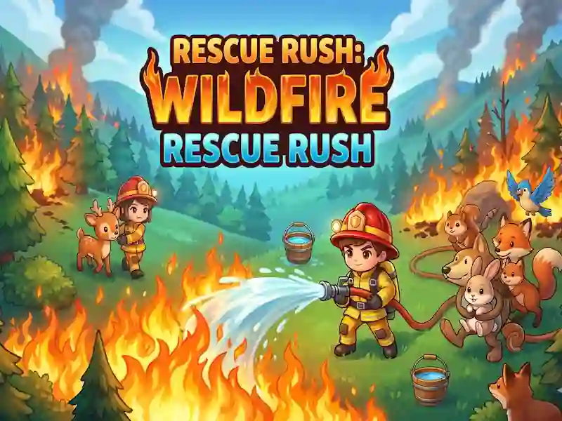 Rescue Rush: Wildfire — free online game