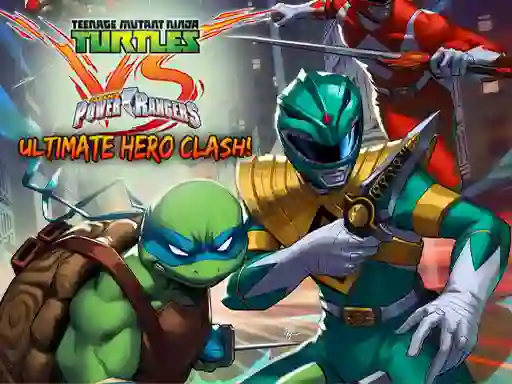 Teenage Mutant Ninja Turtles VS Power Rangers: Ultimate Hero Clash — free online game