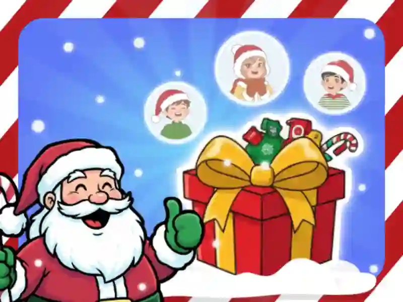 Gift Merge Santa World Tour — free online game