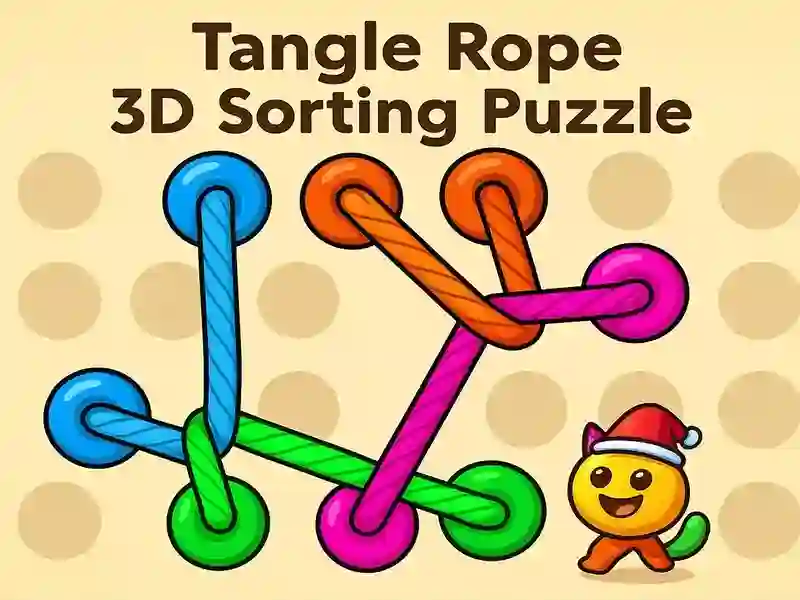 Hazel Tangle Rope 3D: Sorting Puzzle — free online game