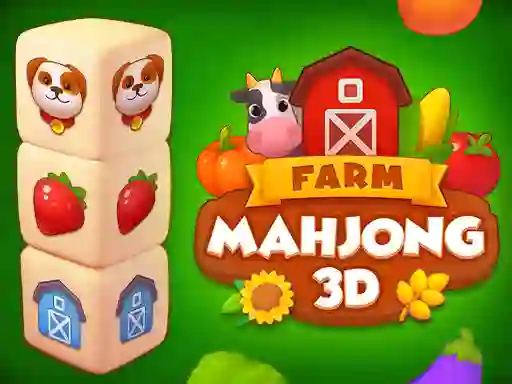 Farm Mahjong 3D — free online game