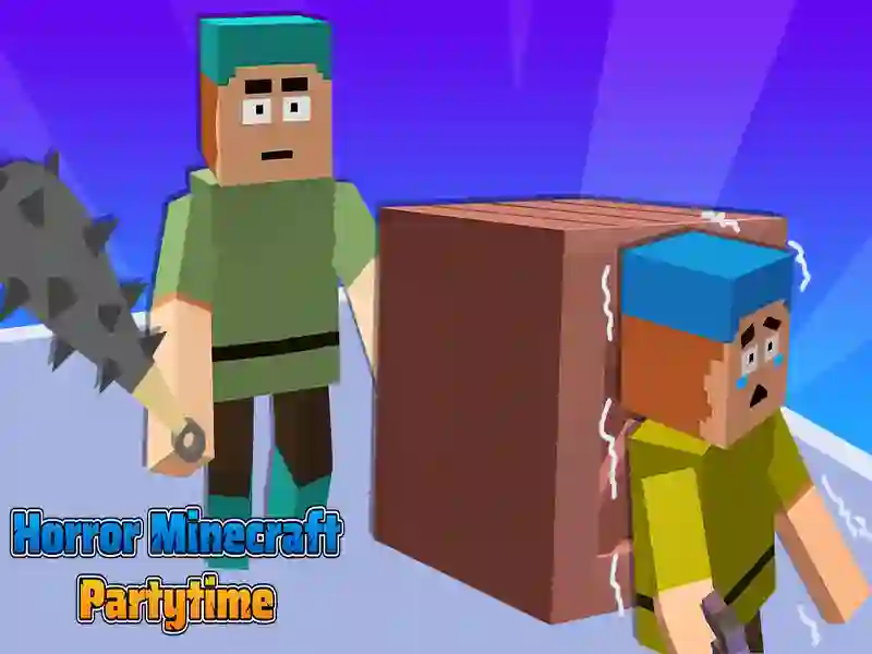 Horror Minecraft Partytime — free online game