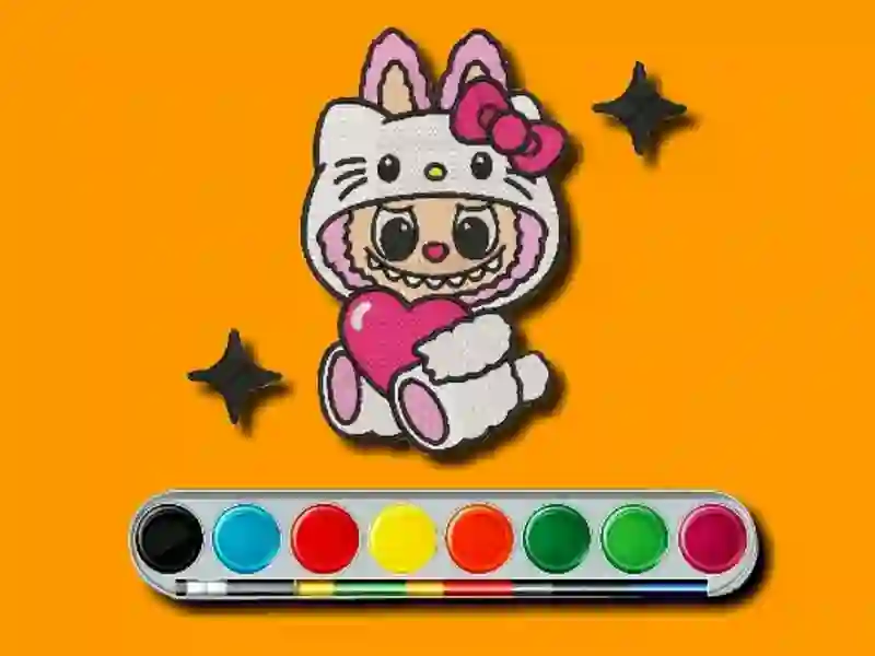 Labubu Coloring Adventure — free online game