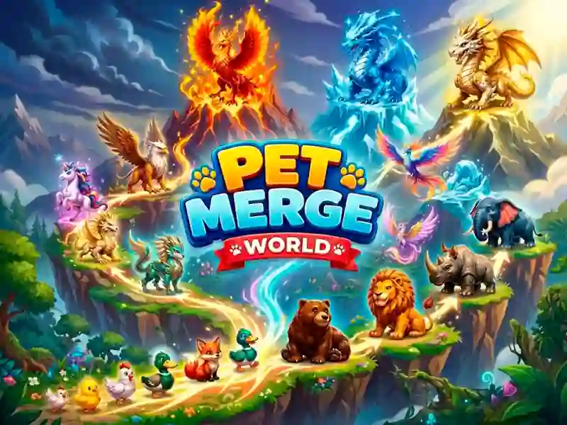 Pet Merge World — free online game