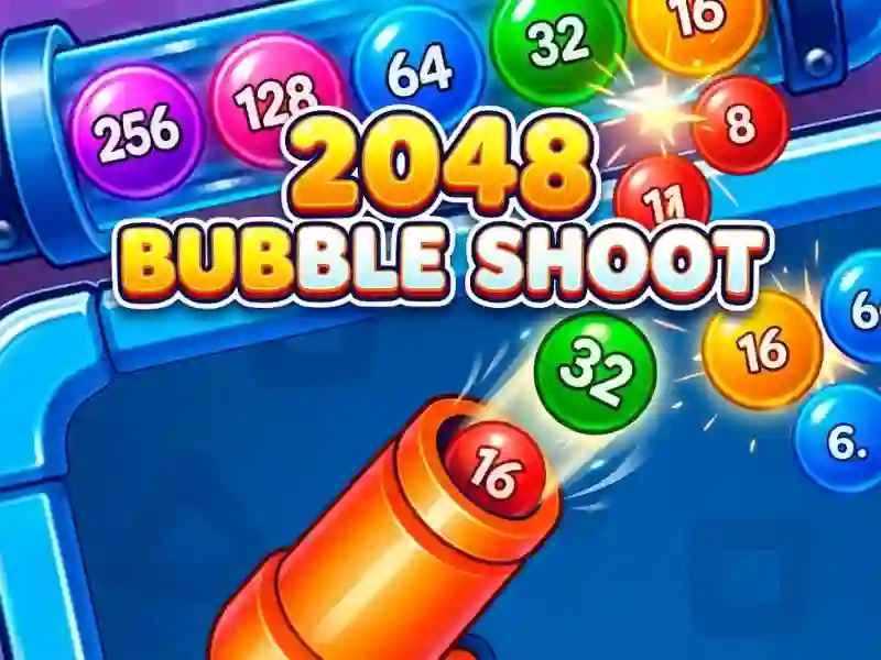 2048 Bubble Shoot — free online game