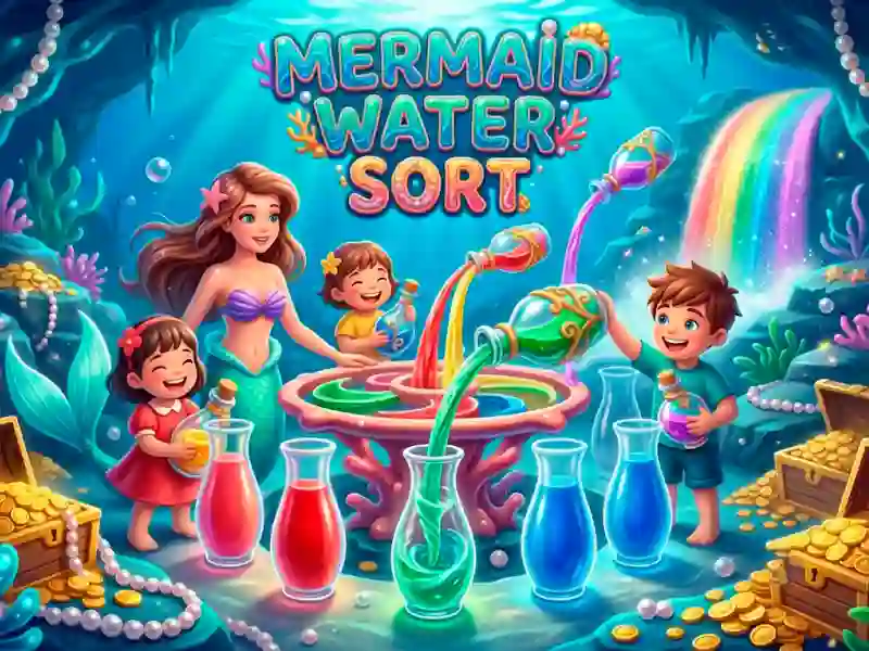Mermaid Water Sort — free online game