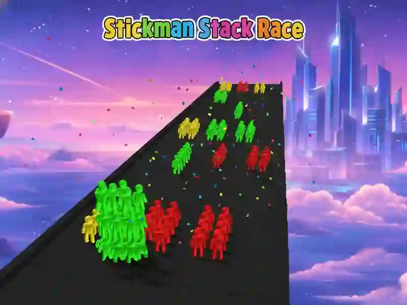 Stickman Stack Race — free online game