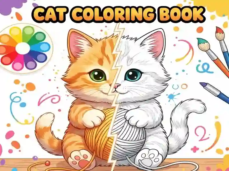 Cat Coloring Book — free online game