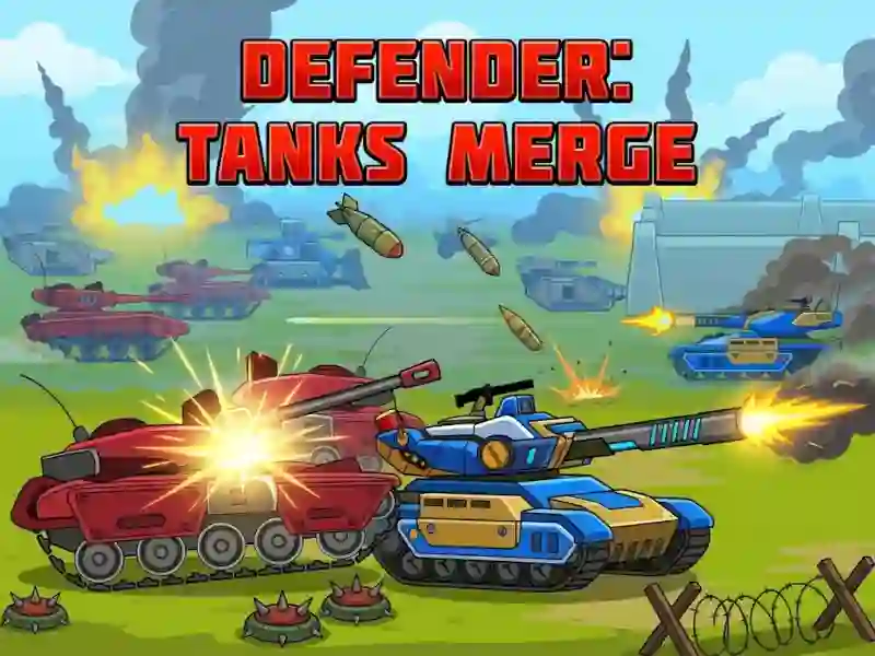 Defender: Tanks Merge — free online game