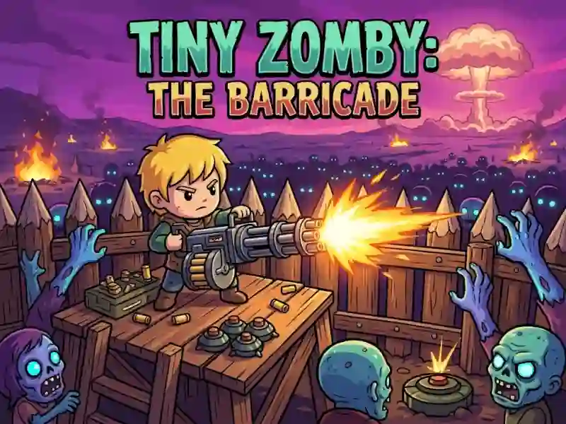 Tiny Zomby: The Barricade — free online game