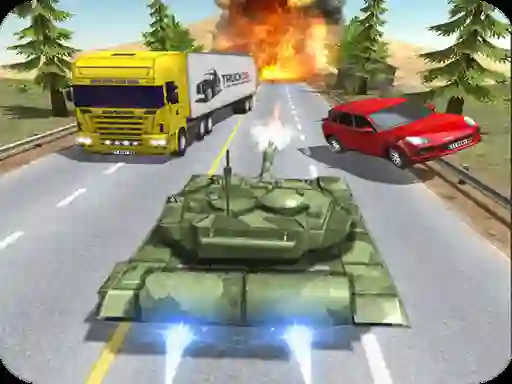 Permainan Tank Traffic Racer  secara online
